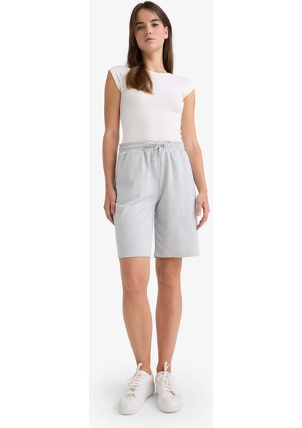 Regular Fit Normal Bel Düz Paça İnce Bermuda Şort W9369AZ25AU modelleri