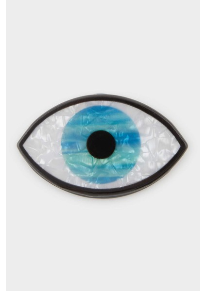 Kadın Nazar Temalı Mandal Toka F4253AXNS