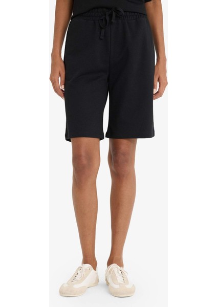 Regular Fit Normal Bel Düz Paça İnce Bermuda Şort W9369AZ25AU fırsatları