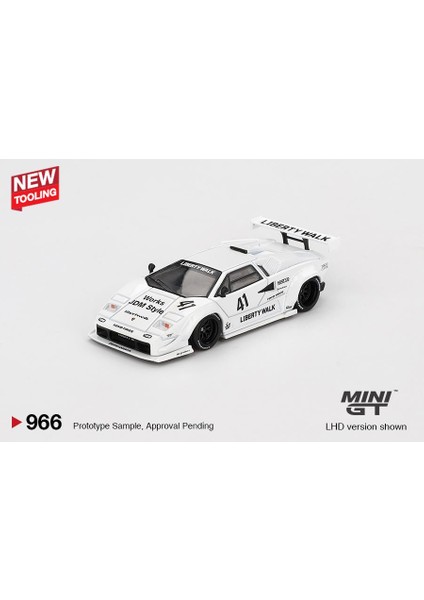 Lamborghini Countach Lb-Works White 2024 Tokyo Auto Salon 966 fiyatları