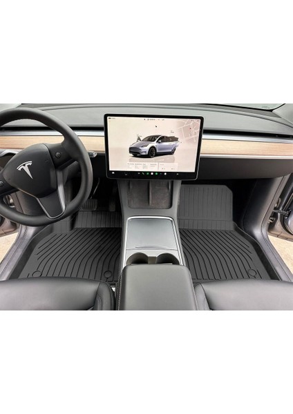 Premium Tesla Model Y 2019 Sonrası 3D Havuzlu Paspas modelleri