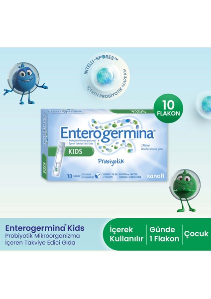 Kids Probiyotik 10 Flakon fiyatları