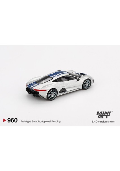 Jaguar C-X75 Silver 960 modelleri