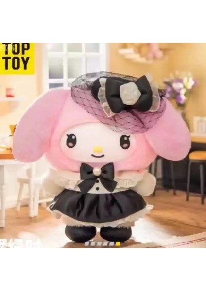 Orijinal Kız Kardeşler Kıy Serisi Sanrio Kutusu Kuromi Melody My Sweet Piano Anime Figür Özelleştirilmiş Vinil Bebek Dekor Gizem Kutusu Renk: Onaylamak Için Açık D (Yurt Dışından)