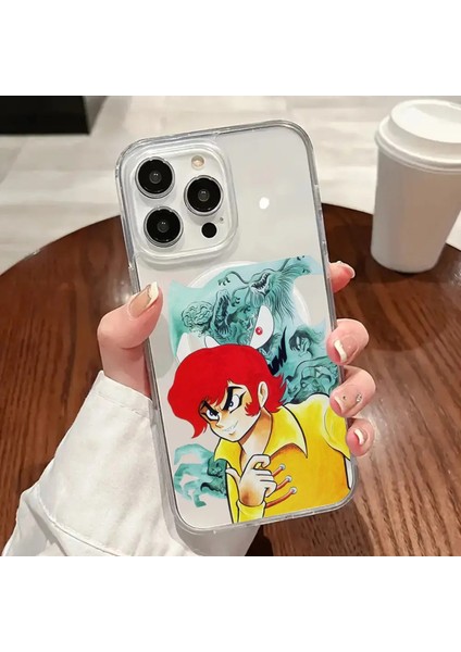 D-Devilmans C-Crybabys Iphone Için Manyetik Telefon Kılıfı 16 14 13 11 12 15 Pro Max Xr Xs Plus Se Yumuşak Clear Tpu Kapak Rengi: Z5/malzeme: İPHONE11 (Yurt Dışından)