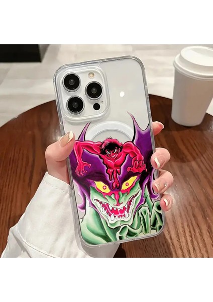 D-Devilmans C-Crybabys Iphone Için Manyetik Telefon Kılıfı 16 14 13 11 12 15 Pro Max Xr Xs Plus Se Yumuşak Clear Tpu Kapak Renk: Z3/malzeme: İPHONE11 (Yurt Dışından)
