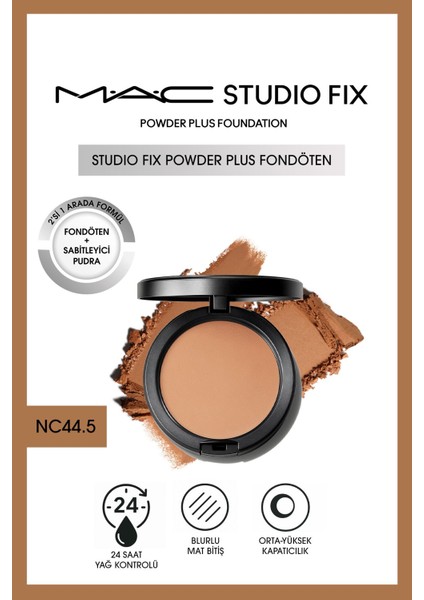 Yeni Studio Fix Powder Plus Fondöten - NC44.5