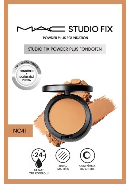 Yeni Studio Fix Powder Plus Fondöten - NC41