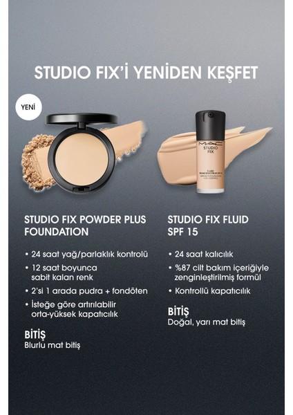 Yeni Studio Fix Powder Plus Fondöten - NW53 fiyatları