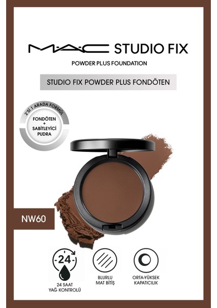 Yeni Studio Fix Powder Plus Fondöten - NW60