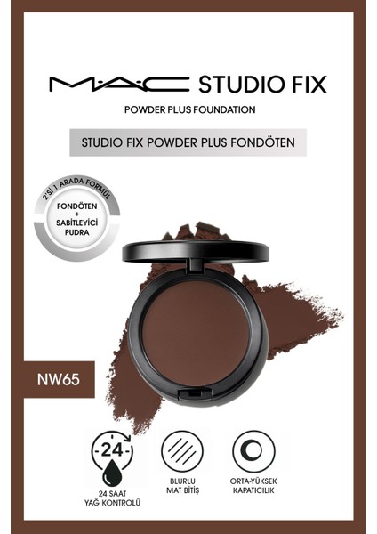 Yeni Studio Fix Powder Plus Fondöten - NW65