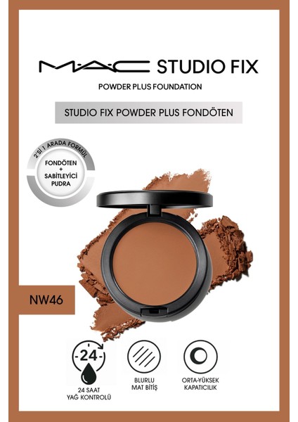 Yeni Studio Fix Powder Plus Fondöten - NW46