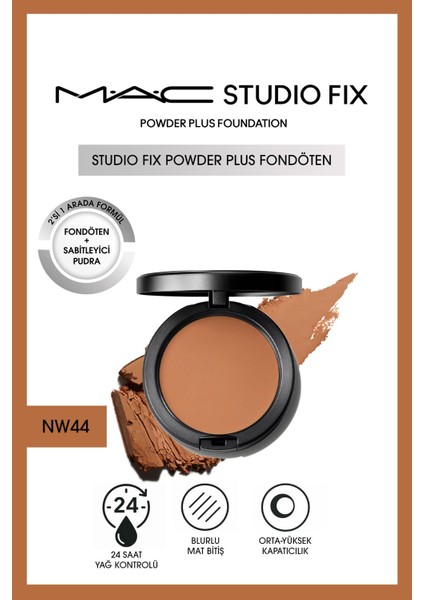 Yeni Studio Fix Powder Plus Fondöten - NW44
