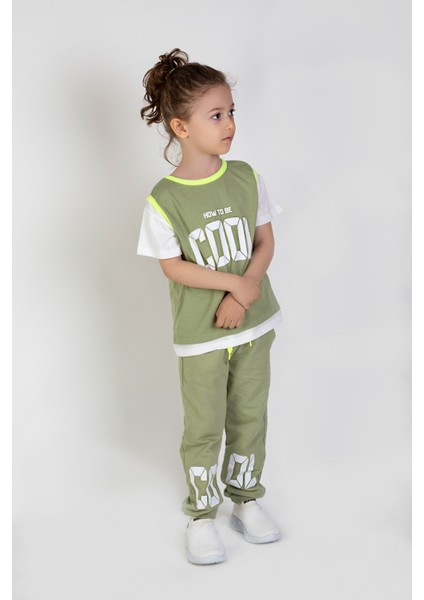 Erkek Çocuk Cool Baskılı Alt Üst Basic Takım 2-5 Yaş modelleri
