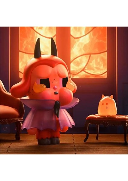 Crybaby Monster Gözyaşları Kutu Crybaby Action Figür Sürpriz Kutu Kawaii Model Heykel Anime Figürin Masaüstü Süs Oyuncak Hediyeler Renk: Bebek Burnu (Yurt Dışından)