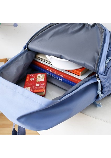 Çok Fonksiyonlu Büyük Kapasiteli Sırt Çantası Sevimli Vahşi Okul Tarzı Okul Çantası (Yurt Dışından) indirimleri