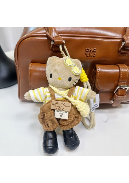 Yeni 1 Adet Karikatür Çanta Kolye Peluş Bebek Anahtarlık Okul Çantası Sevimli Çekicilik Bebekler (Yurt Dışından)