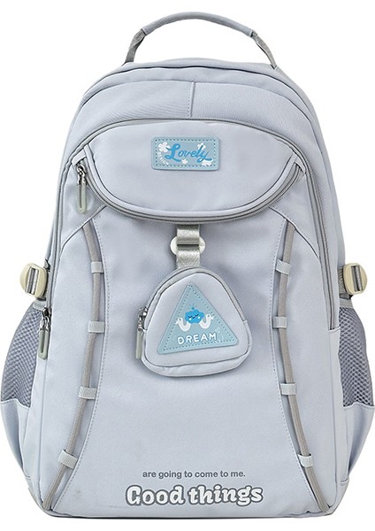 Büyük Kapasiteli Okul Çantası Sevimli Minimalist Öğrenci Sırt Çantası (Yurt Dışından)