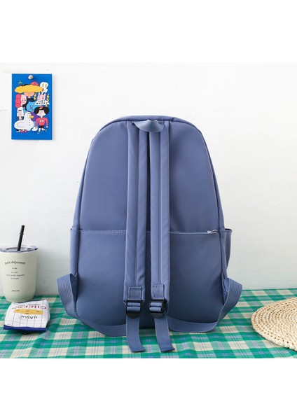 Dört Parçalı Taze Kampüs Sırt Çantası Büyük Kapasiteli Sırt Çantası (Yurt Dışından) modelleri