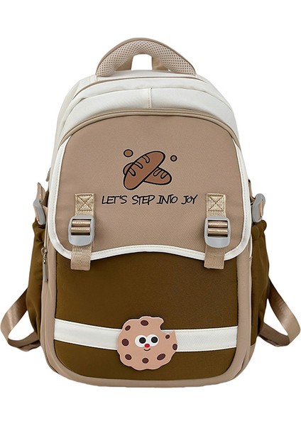 Büyük Kapasiteli Sırt Çantası Moda Ortaokul Lise Okul Çantası (Yurt Dışından)