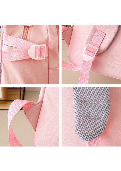 Dört Parçalı Öğrenci Okul Çantası Sevimli Karikatür Sırt Çantası (Yurt Dışından) modelleri