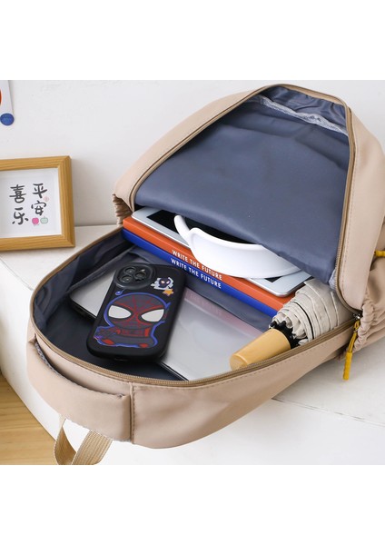 Büyük Kapasiteli Omuz Sırt Moda Kolej Tarzı Okul Çantası (Yurt Dışından) indirimleri