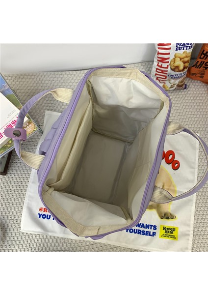 Basit ve Hafif Büyük Kapasiteli Öğrenci Okul Çantası (Yurt Dışından) indirimleri