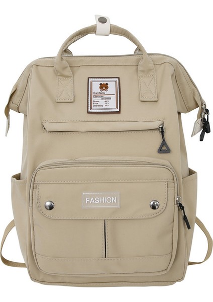 Basit ve Hafif Büyük Kapasiteli Öğrenci Okul Çantası (Yurt Dışından)