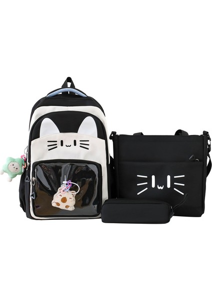 Öğrenci Okul Çantası Sevimli Karikatür Sırt Çantası (Yurt Dışından)