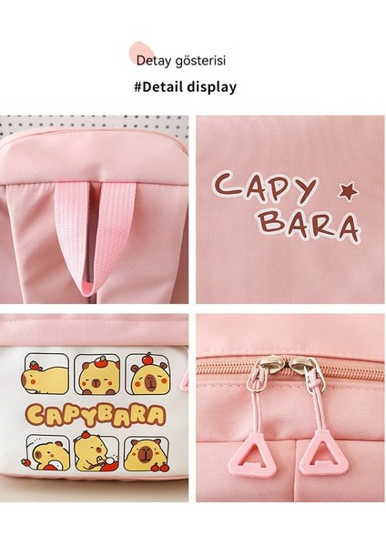 Dört Parçalı Öğrenci Okul Çantası Sevimli Karikatür Sırt Çantası (Yurt Dışından) fiyatları