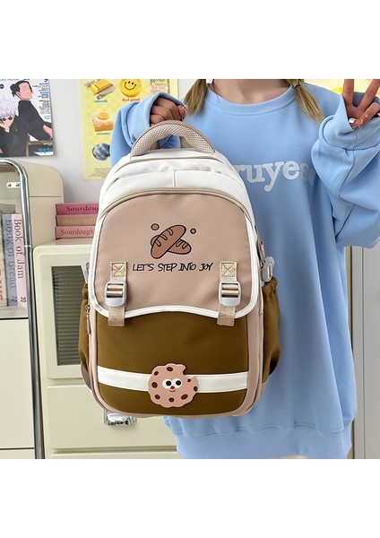 Büyük Kapasiteli Sırt Çantası Moda Ortaokul Lise Okul Çantası (Yurt Dışından) modelleri