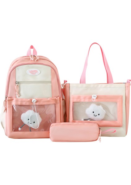 Sevimli Sırt Çantası Minimalist Vahşi Okul Çantası Seyahat Sırt Çantası (Yurt Dışından)