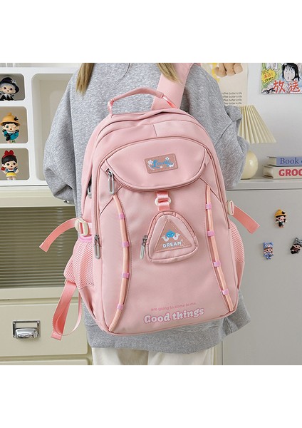 Büyük Kapasiteli Okul Çantası Sevimli Minimalist Öğrenci Sırt Çantası (Yurt Dışından) modelleri