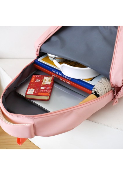 Sevimli Karikatür Sırt Çantası Minimalist Hafif Omuz Çantası (Yurt Dışından) indirimleri