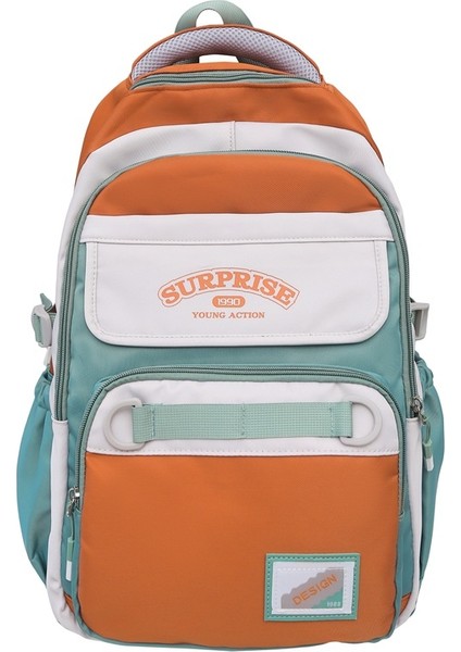 Büyük Kapasiteli Sırt Çantası Öğrenci Eğlence Seyahat Banliyö Okul Çantası (Yurt Dışından)