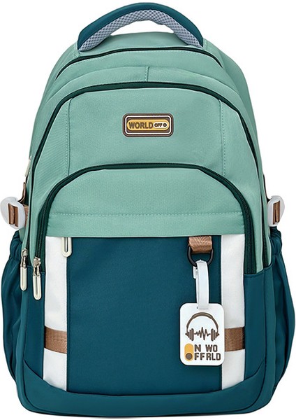 Sokak Trendi Rahat Sırt Çantası Büyük Kapasiteli Kampüs Sırt Çantası (Yurt Dışından)