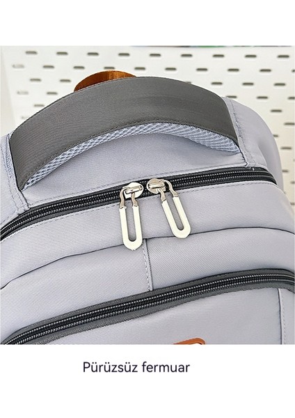 Sokak Trendi Rahat Sırt Çantası Büyük Kapasiteli Kampüs Sırt Çantası (Yurt Dışından) fiyatları