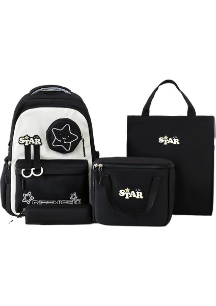 Büyük Kapasiteli Dört Parçalı Rahat Sırt Çantası (Yurt Dışından)