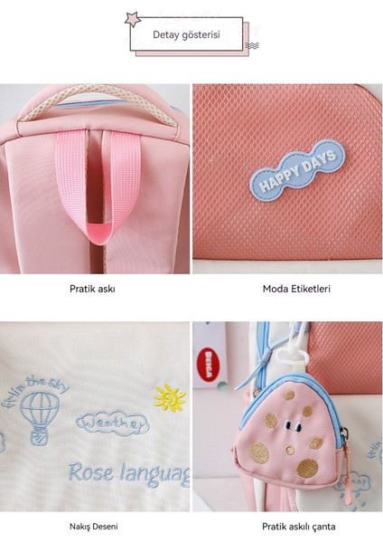 Büyük Kapasiteli Sevimli Yeni Sırt Çantası Sırt Çantası (Yurt Dışından) fiyatları