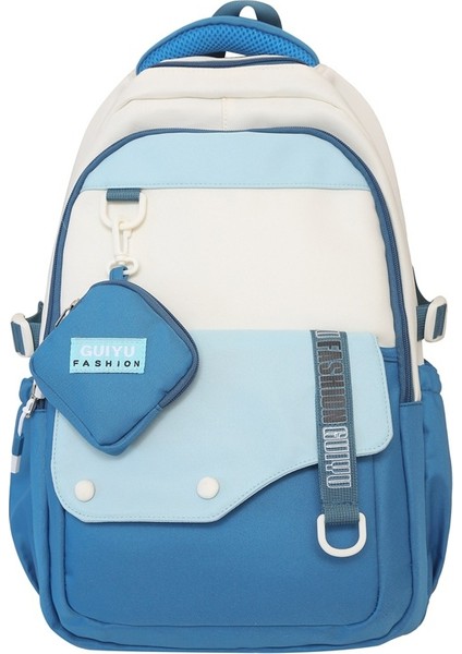 Ortaokul Lise Öğrencileri Büyük Kapasiteli Sırt Çantası Moda Moda Okul Çantası (Yurt Dışından)