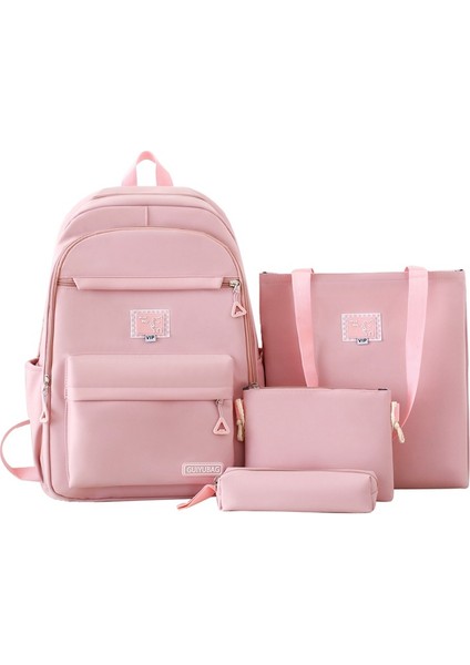 Kampüs Öğrencileri Için Dört Parçalı Okul Çantası (Yurt Dışından)