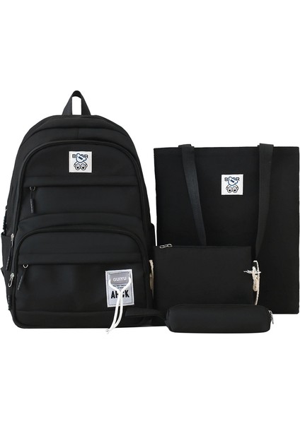 Trend Minimalist Sırt Çantası Büyük Kapasiteli Öğrenci Okul Çantası (Yurt Dışından)