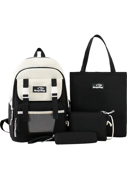 Büyük Kapasiteli Dört Parçalı Okul Çantası (Yurt Dışından)
