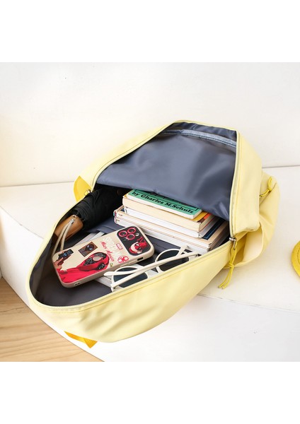 Büyük Kapasiteli Rahat Sırt Çantası Dört Parçalı Okul Çantası (Yurt Dışından) indirimleri