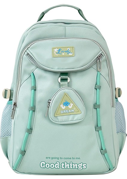 Büyük Kapasiteli Okul Çantası Sevimli Minimalist Öğrenci Sırt Çantası (Yurt Dışından)