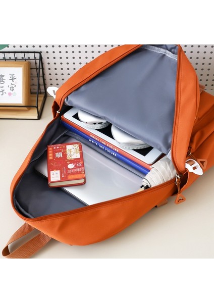 Büyük Kapasiteli Öğrenci Okul Çantası Dört Parçalı Sırt Çantası (Yurt Dışından) fiyatları
