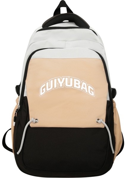 Büyük Kapasiteli Minimalist Ortaokul Lise Sırt Çantası (Yurt Dışından)