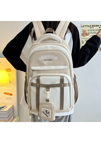 Yüksek Kapasiteli Sırt Çantası Lise Öğrencisi Üniversite Öğrencisi Sırt Çantası (Yurt Dışından) indirimleri