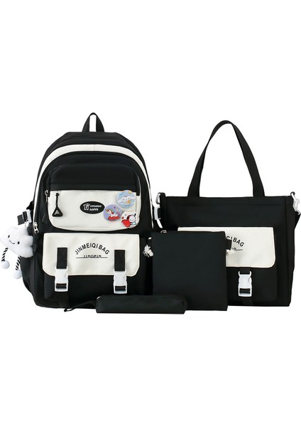 Dört Parçalı Okul Çantası (Yurt Dışından)