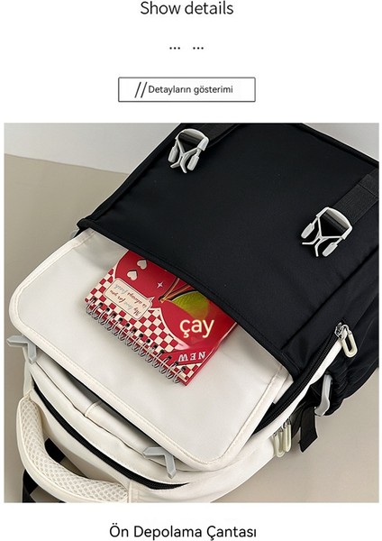 Kabipbala Sırt Çantası Büyük Kapasiteli Okul Çantası (Yurt Dışından) modelleri